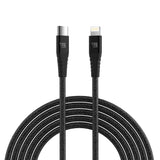LAX Apple MFi USB-C to Lightning Cables 4 Feet Lace Cables