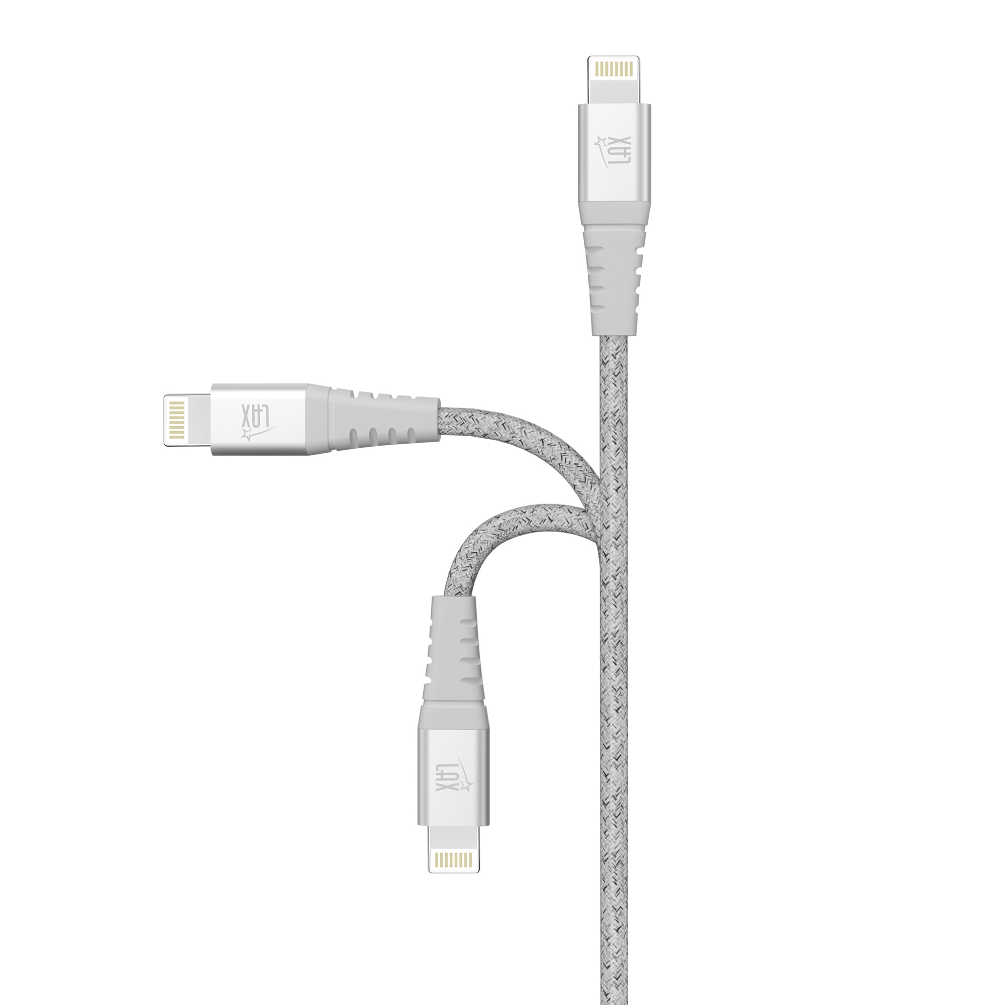 LAX Apple MFi USB-C to Iphone Cables 4 Feet Lace Cables