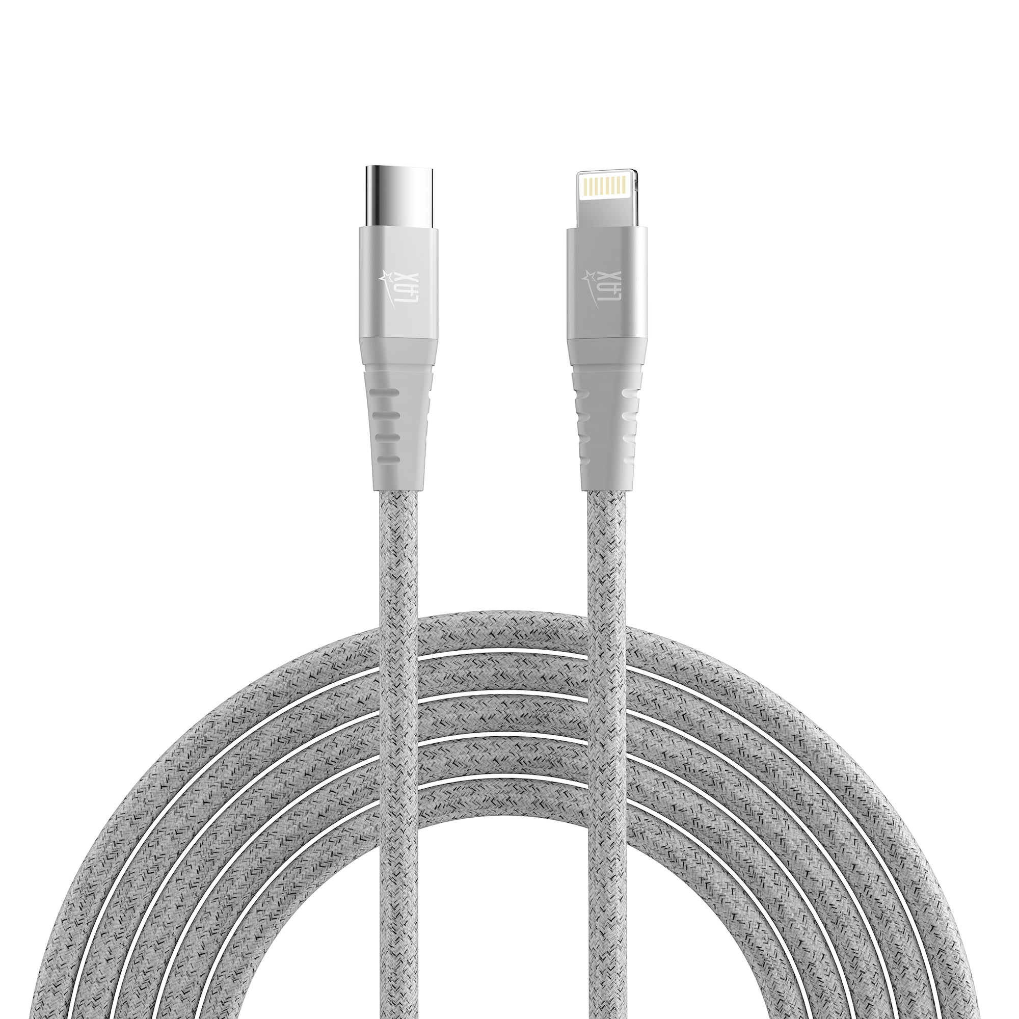 LAX Apple MFi USB-C to Iphone Cables 4 Feet Lace Cables