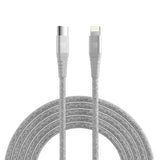 LAX Apple MFi USB-C to Lightning Cables 4 Feet Lace Cables