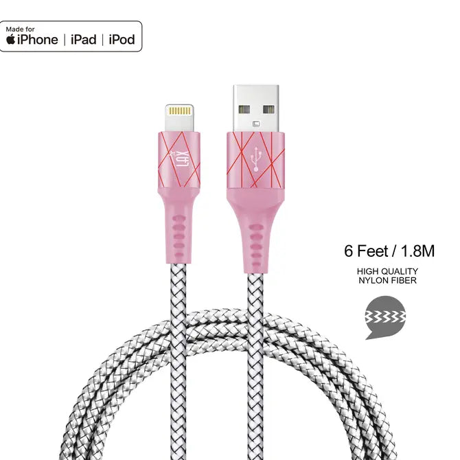 Apple MFi Certified Iphone to USB Cable (6ft)
