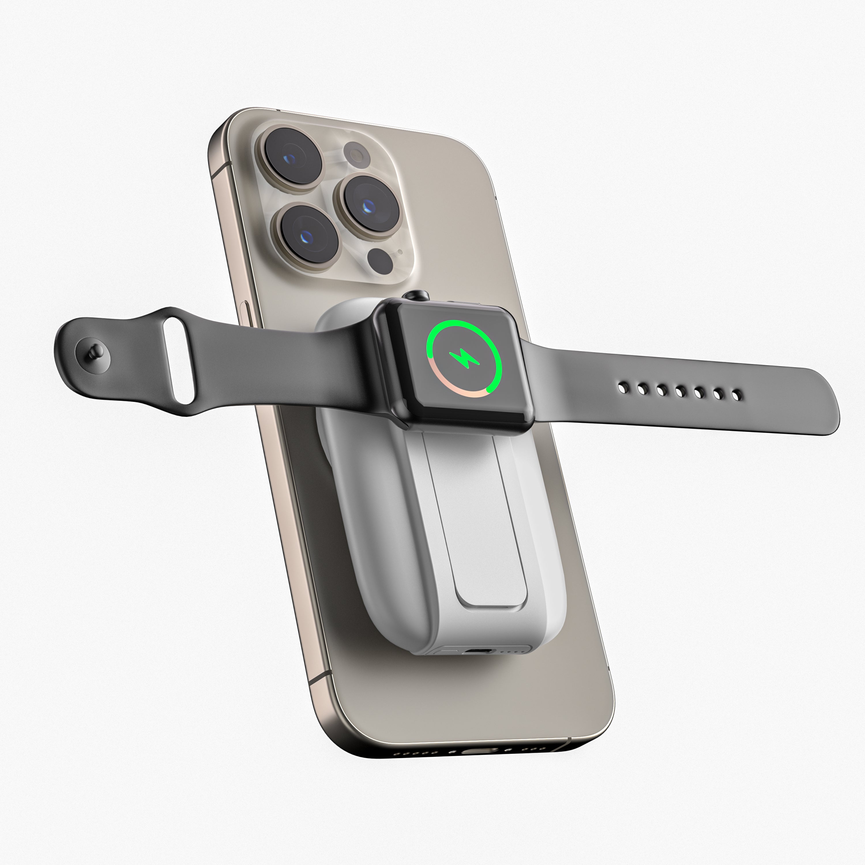 7200mAH MagSafe 15w with out kickstand with watch charger