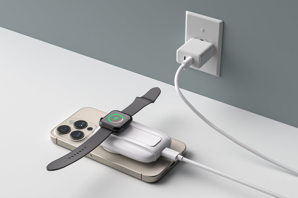 7200mAH MagSafe 15w with out kickstand with watch charger