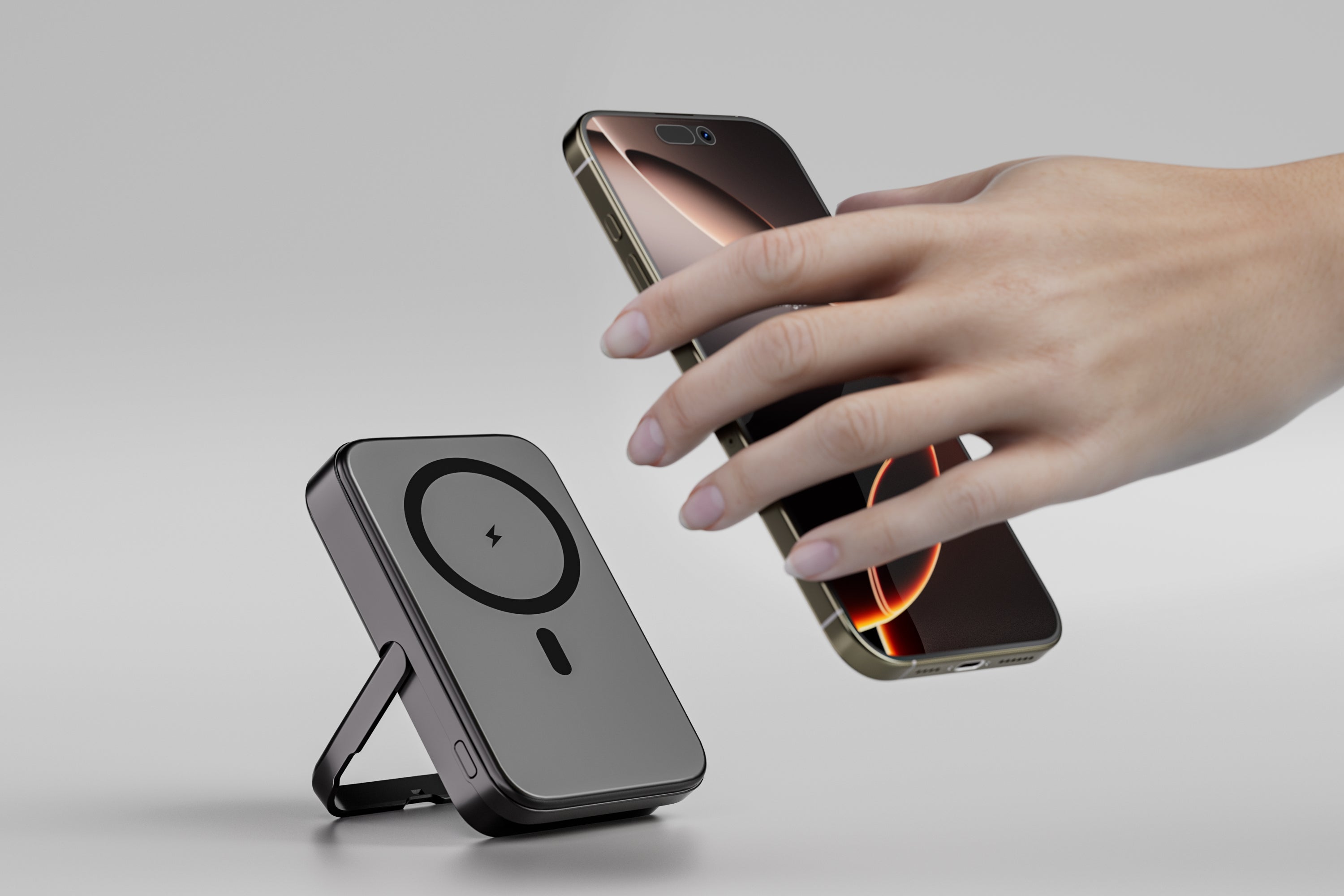 MagSafe 10000mAh Power Bank with Kickstand- Retail Packaging