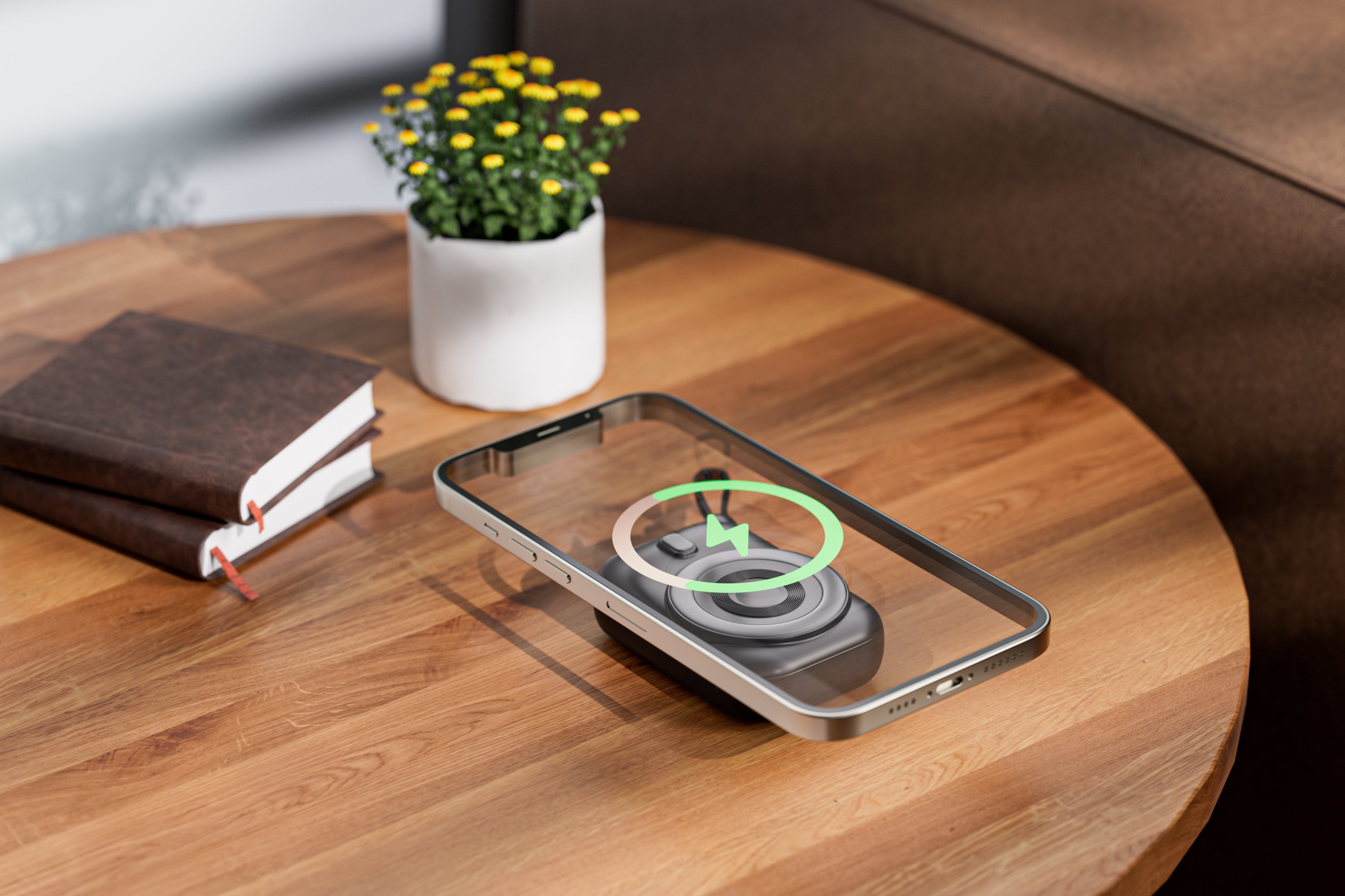 LAX Camera Power Bank and MagSafe - 12000mAh - White And Black