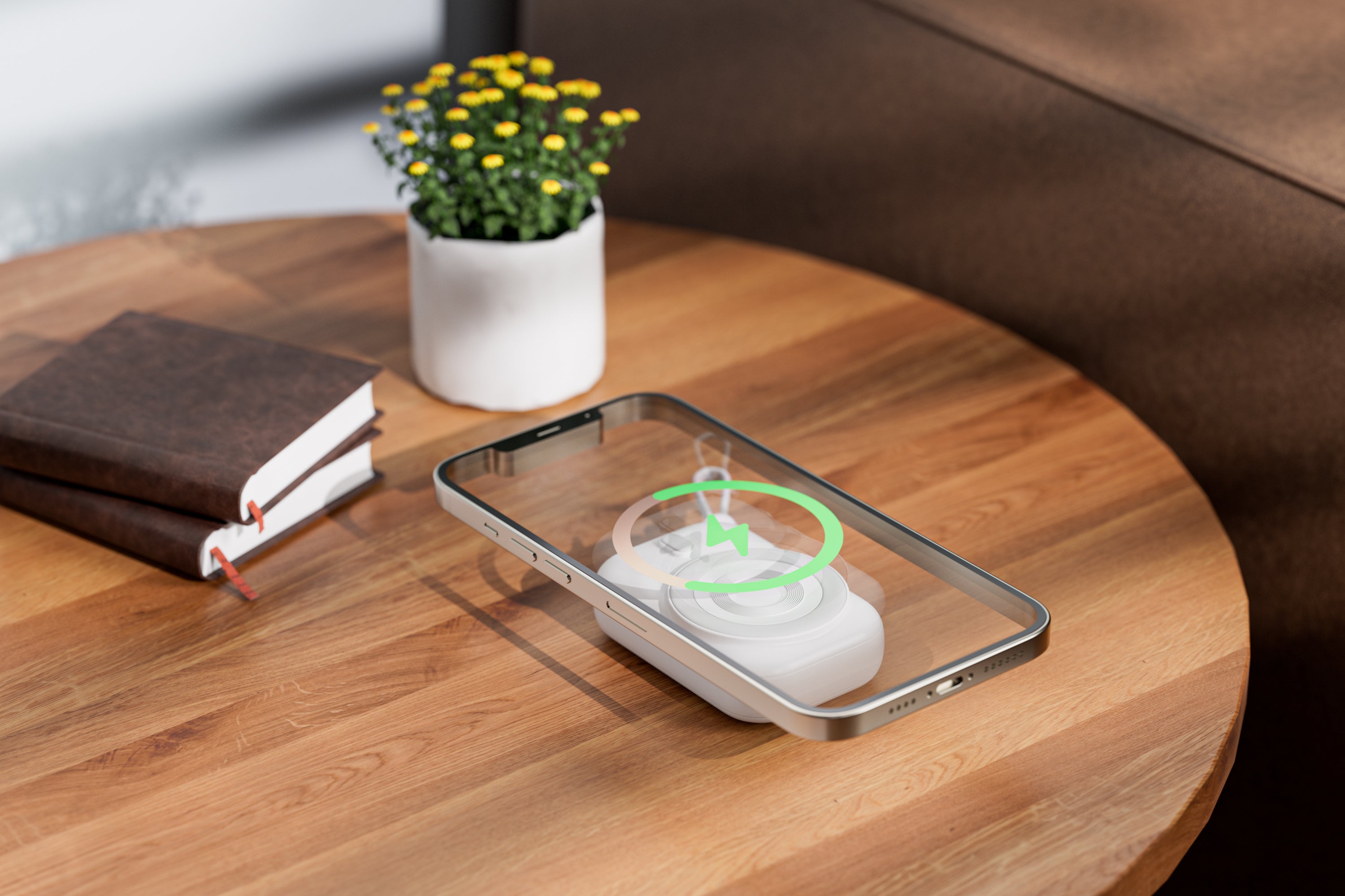 LAX Camera Power Bank and MagSafe - 12000mAh - White And Black