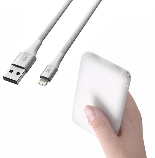 5,000mAh Powerbank with Iphone Cable