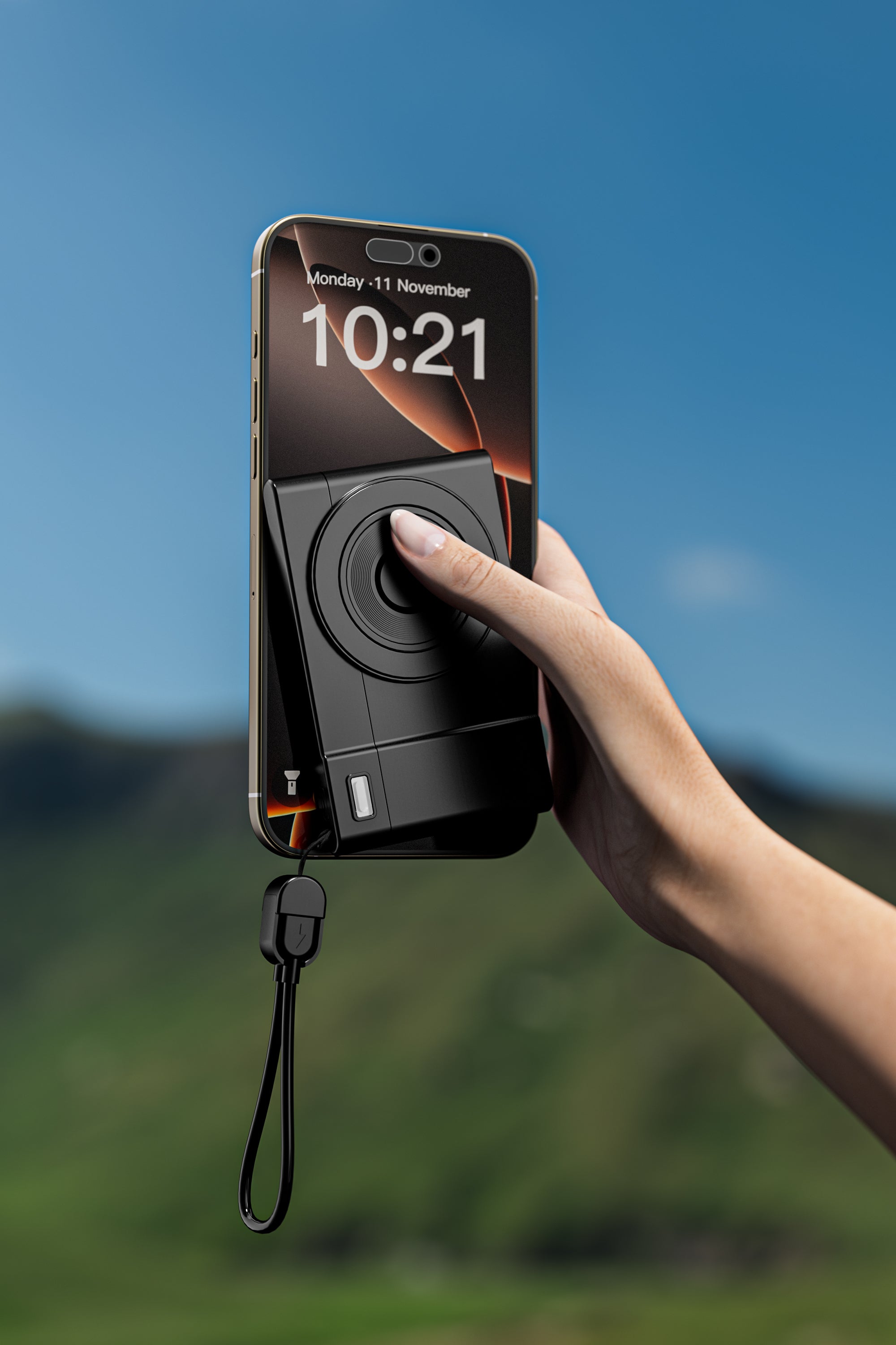 Magnetic Camera Style Power Bank - 5000mAh - Retail Pack