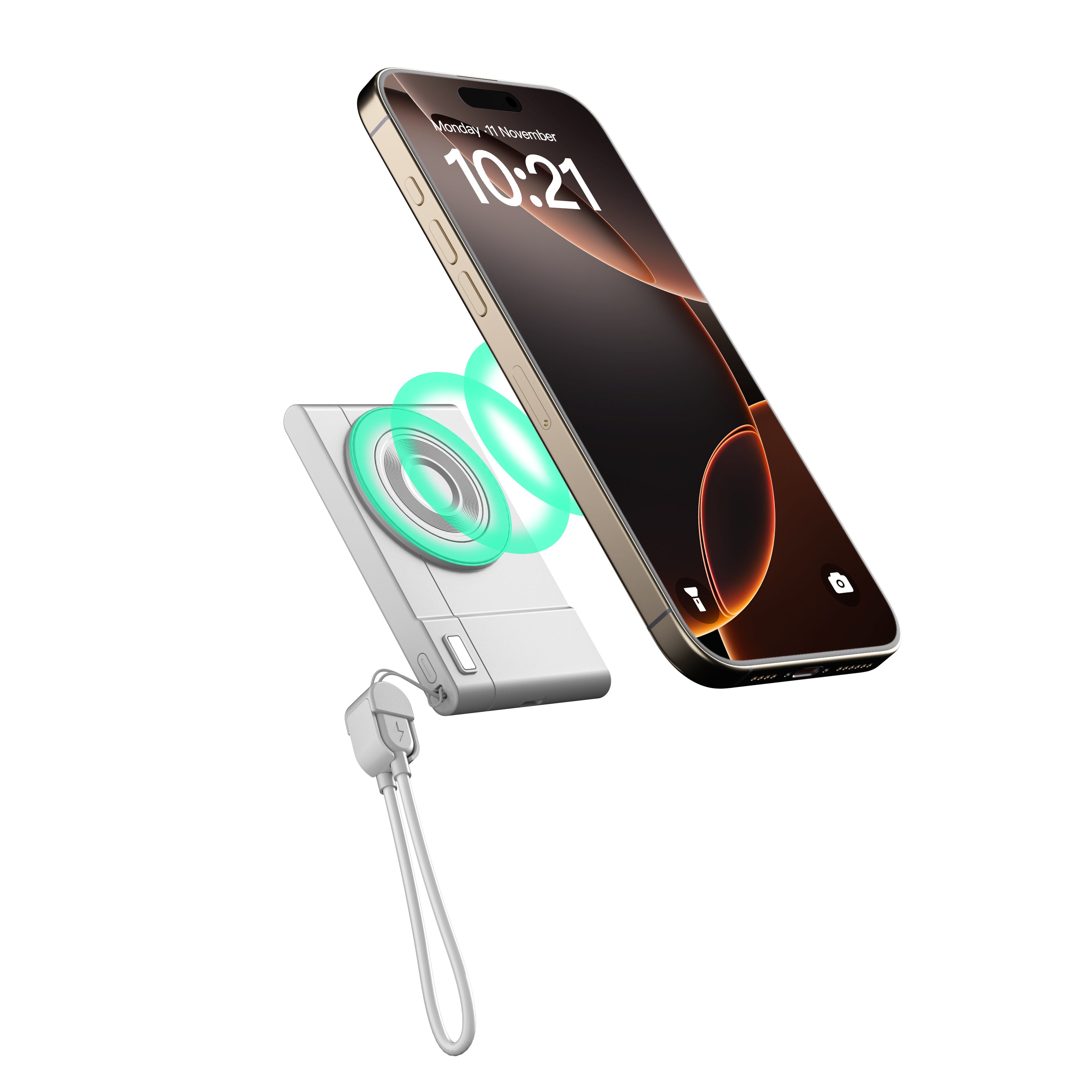 Magnetic Camera Style Power Bank - 5000mAh - Retail Pack