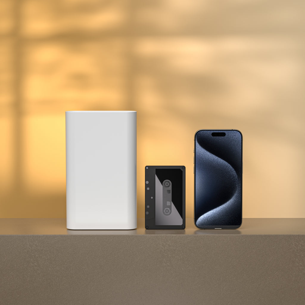 5000mAh Power Bank, Cassette-Style, Portable Charger