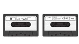 5000mAh Power Bank, Cassette-Style, Portable Charger