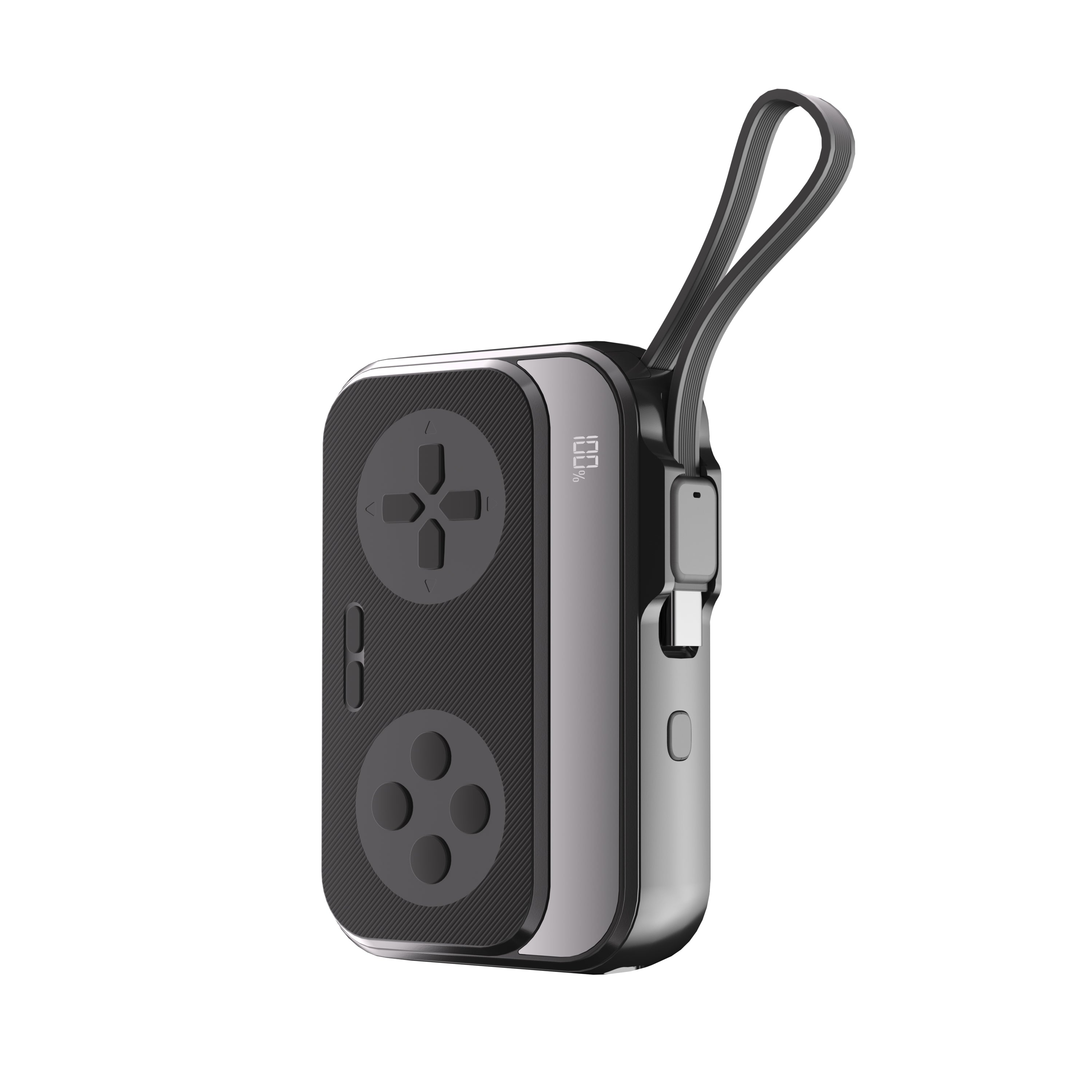 Game Controller Power Bank 10,000mAh USB-C with Display!