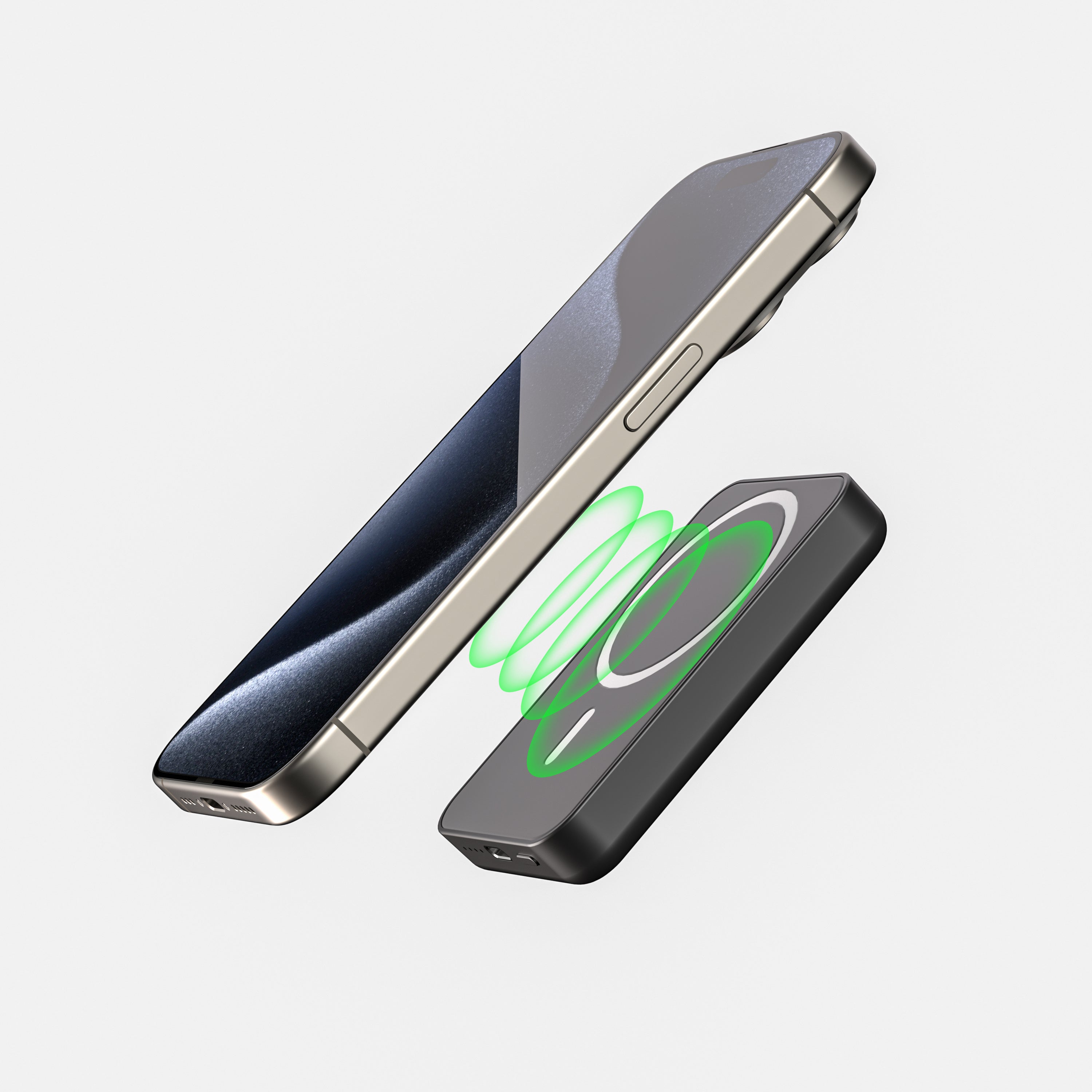 MagSafe 7200mAh Power Bank-with MagSafe Compatibility for iPhone - Compact External Battery