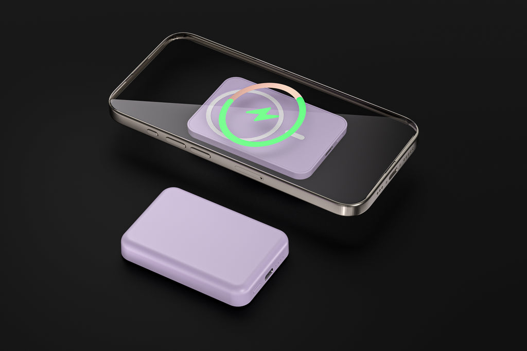 MagSafe 7200mAh Power Bank-with MagSafe Compatibility for iPhone - Compact External Battery