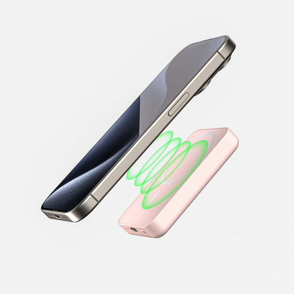 MagSafe 7200mAh Power Bank-with MagSafe Compatibility for iPhone - Compact External Battery