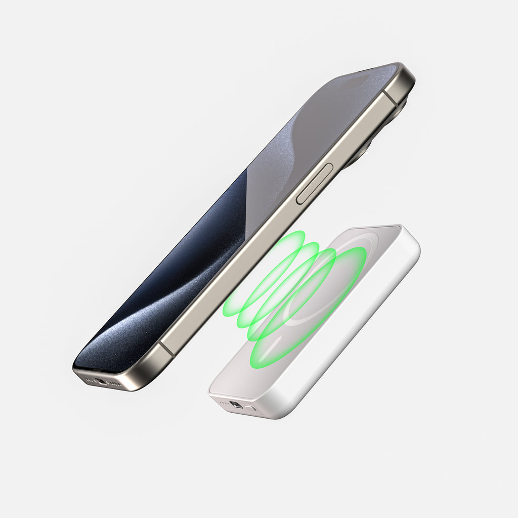 MagSafe 7200mAh Power Bank-with MagSafe Compatibility for iPhone - Compact External Battery