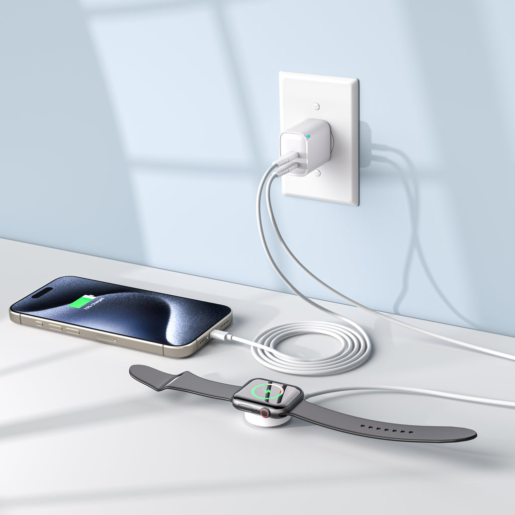 Dual USB-C Port 35W Wall Charger