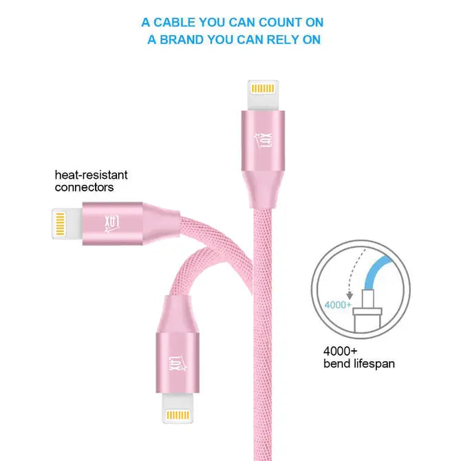 Apple MFI Certified Iphone to USB Cable 10ft
