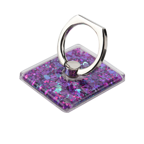 LAX Glitter Ring Holder Kick-Stand - Purple