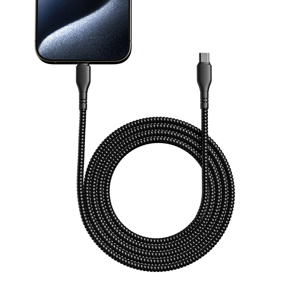 USB-C to USB-C Ringed Fast Charging Cable – 4 Feet