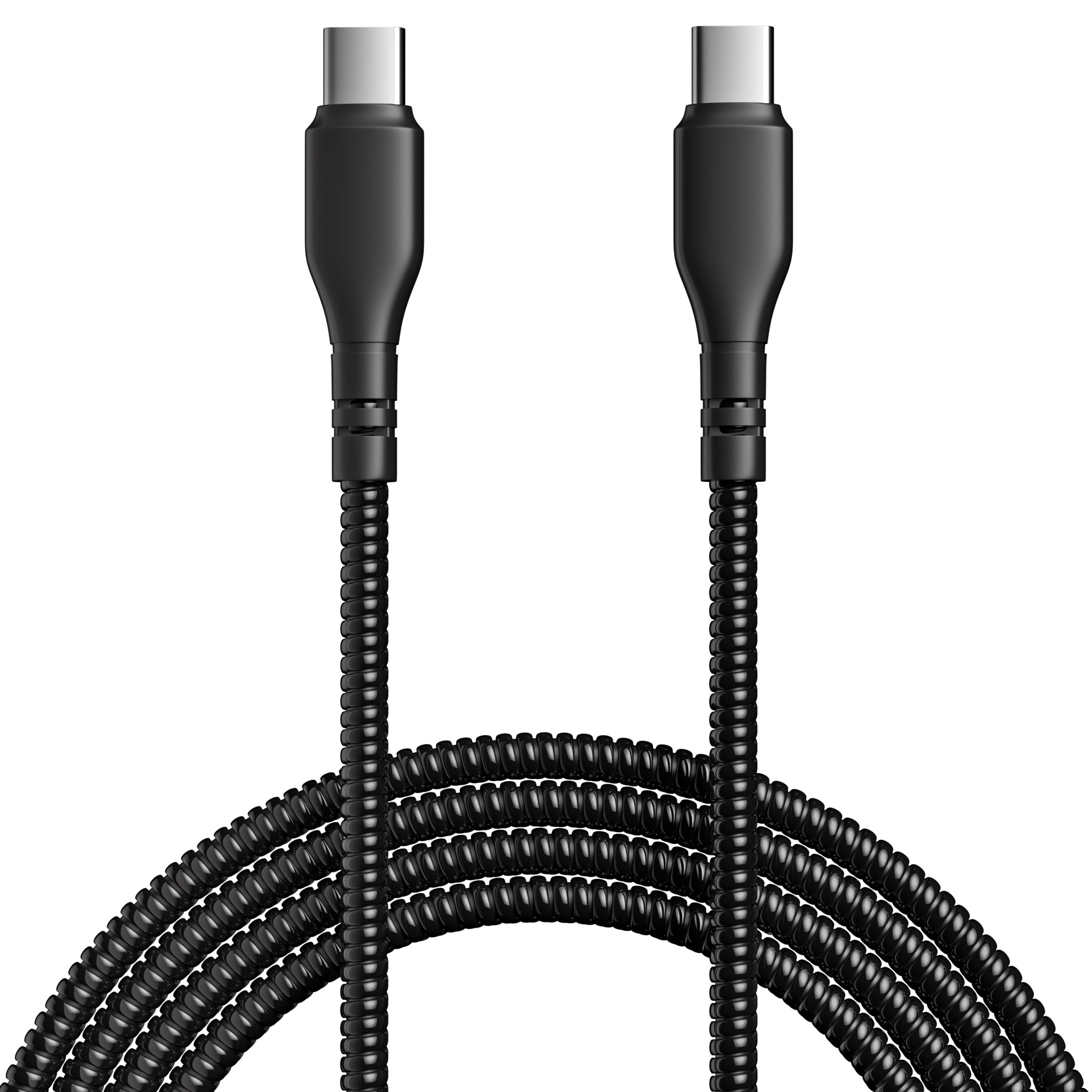 USB-C to USB-C Ringed Fast Charging Cable – 4 Feet