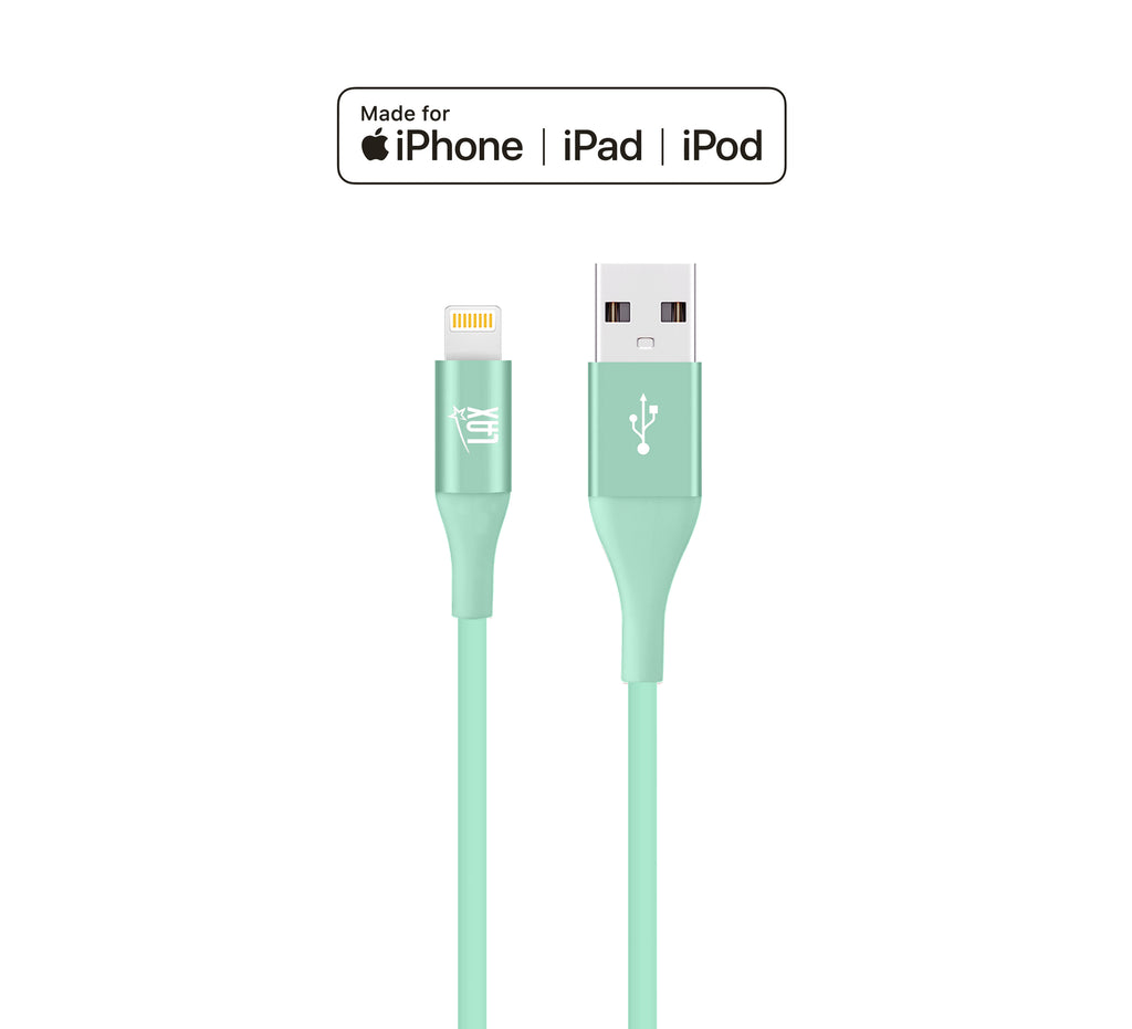 Apple MFi Certified Iphpone to USB Braided Cable - 10 Feet