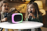 Mini RGB LED Karaoke Speaker with Mic