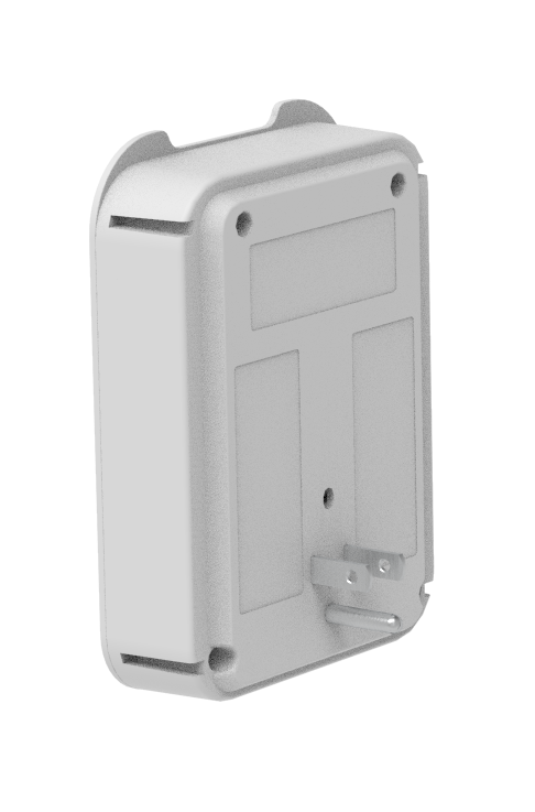 2-Pack Surge Protector 6 Wall Outlets and 2 USB Ports - Black & White