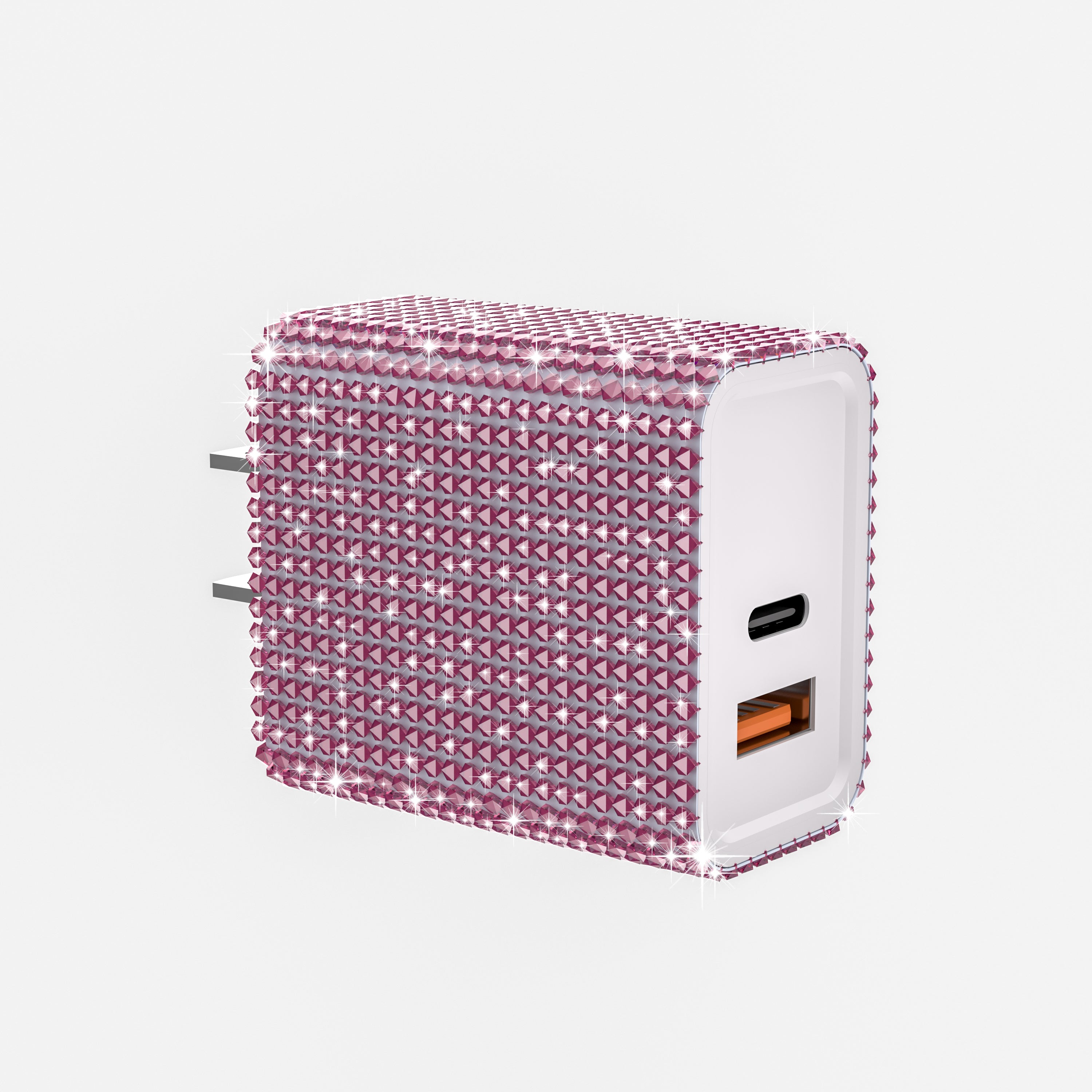Bling Fast Wall Charger With For Iphone/Android- Multi-Color