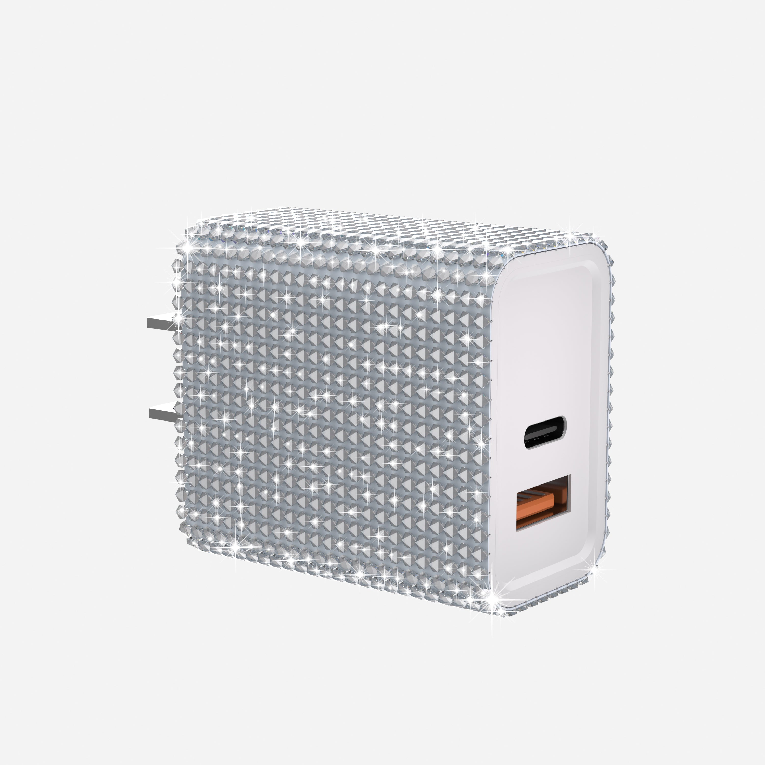 Bling Fast Wall Charger With For Iphone/Android- Multi-Color