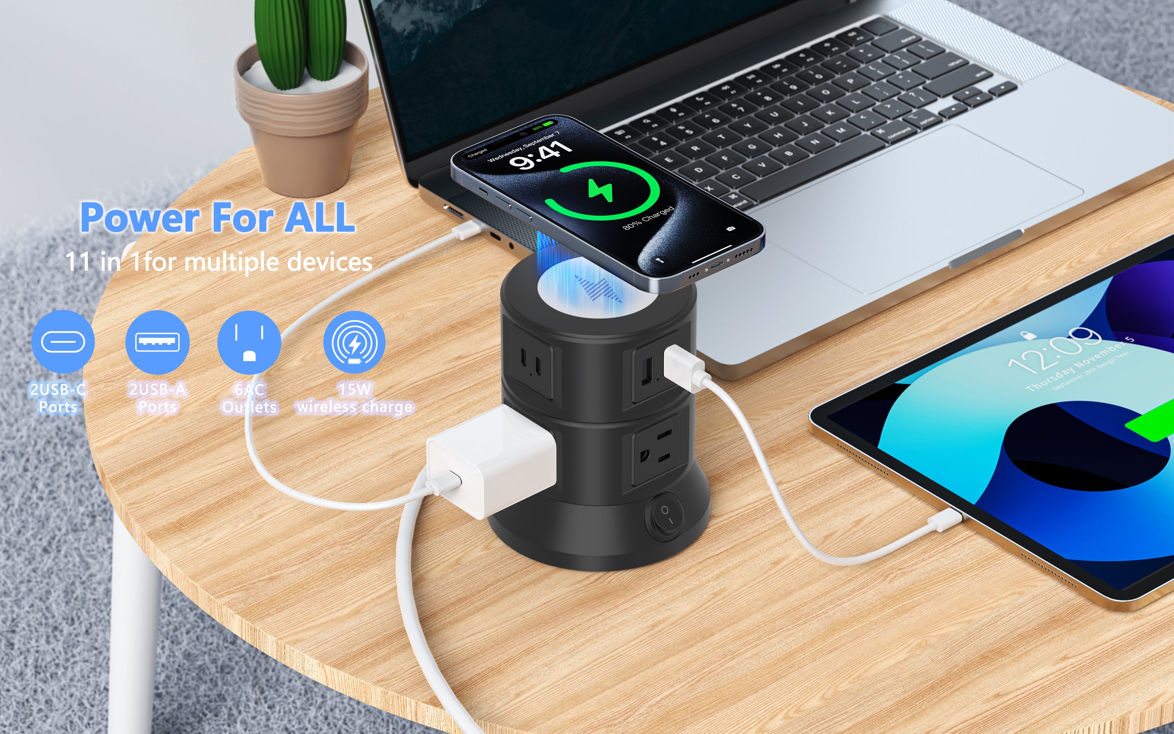 LAX Gadgets 360 Charging Tower