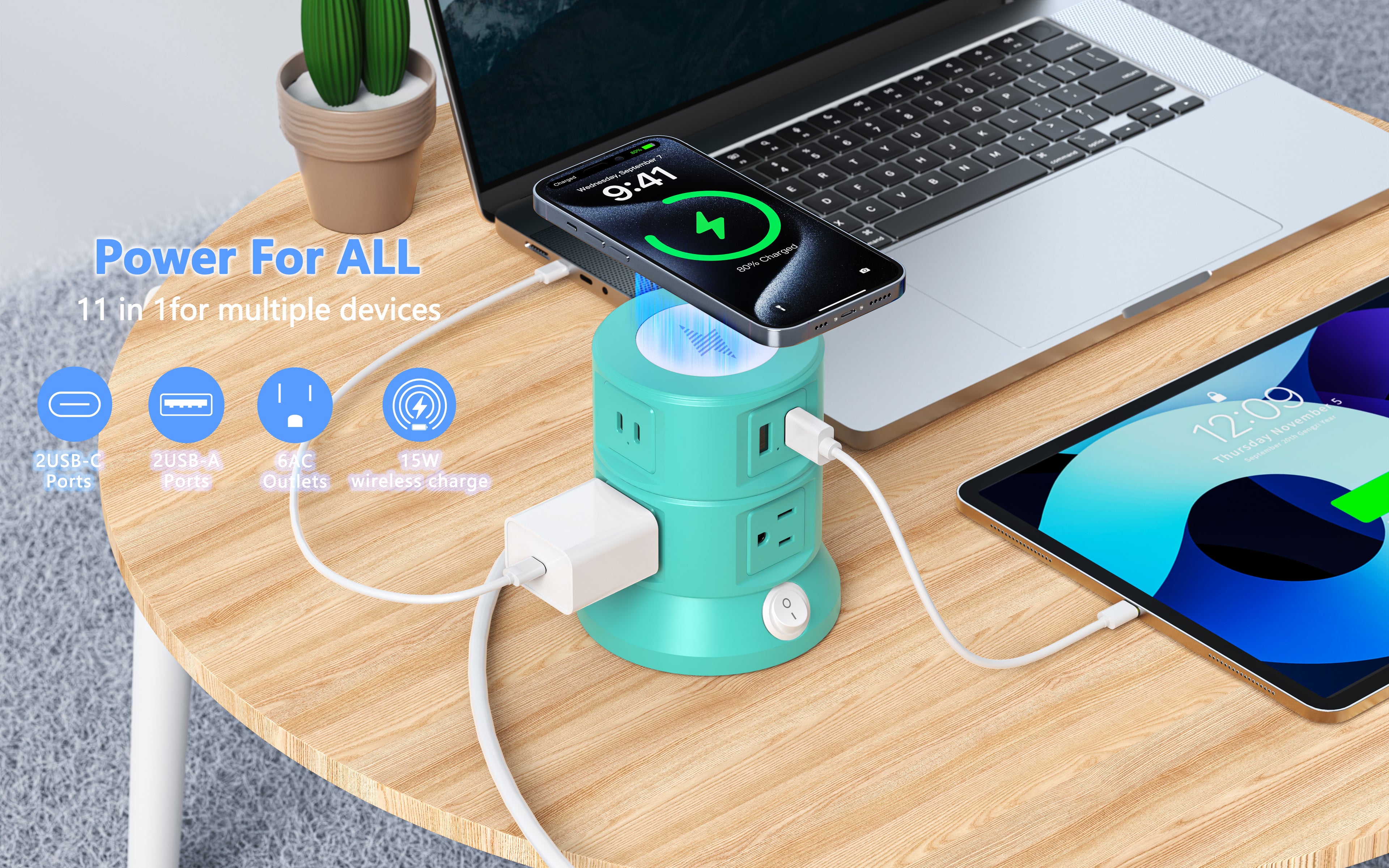 LAX Gadgets 360 Charging Tower