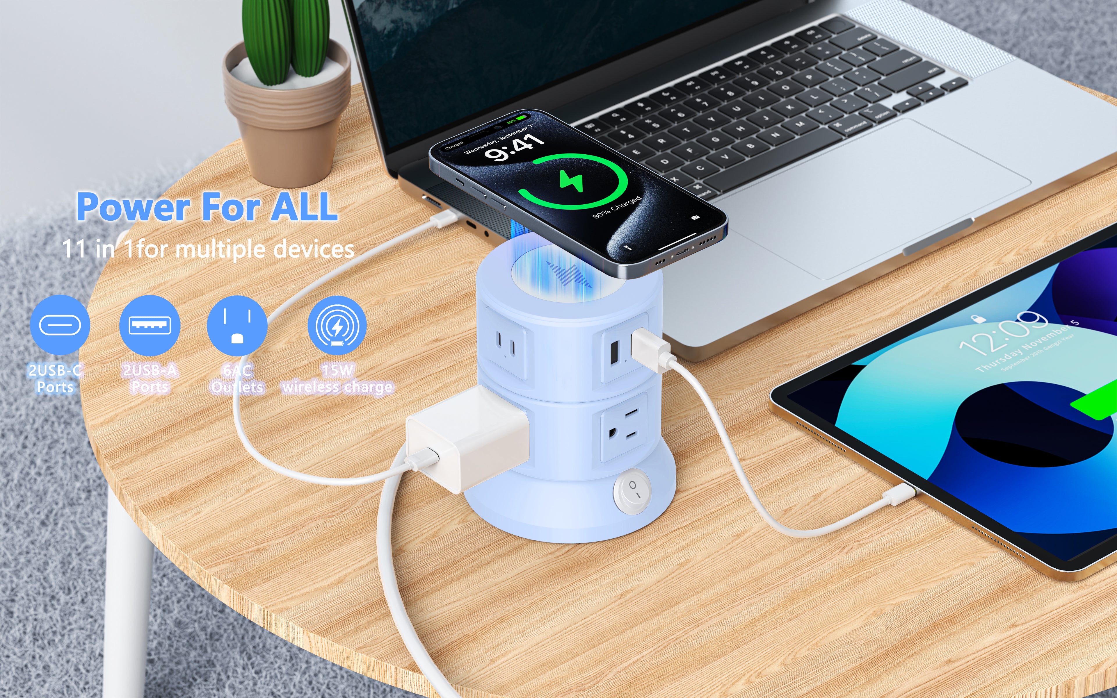 LAX Gadgets 360 Charging Tower