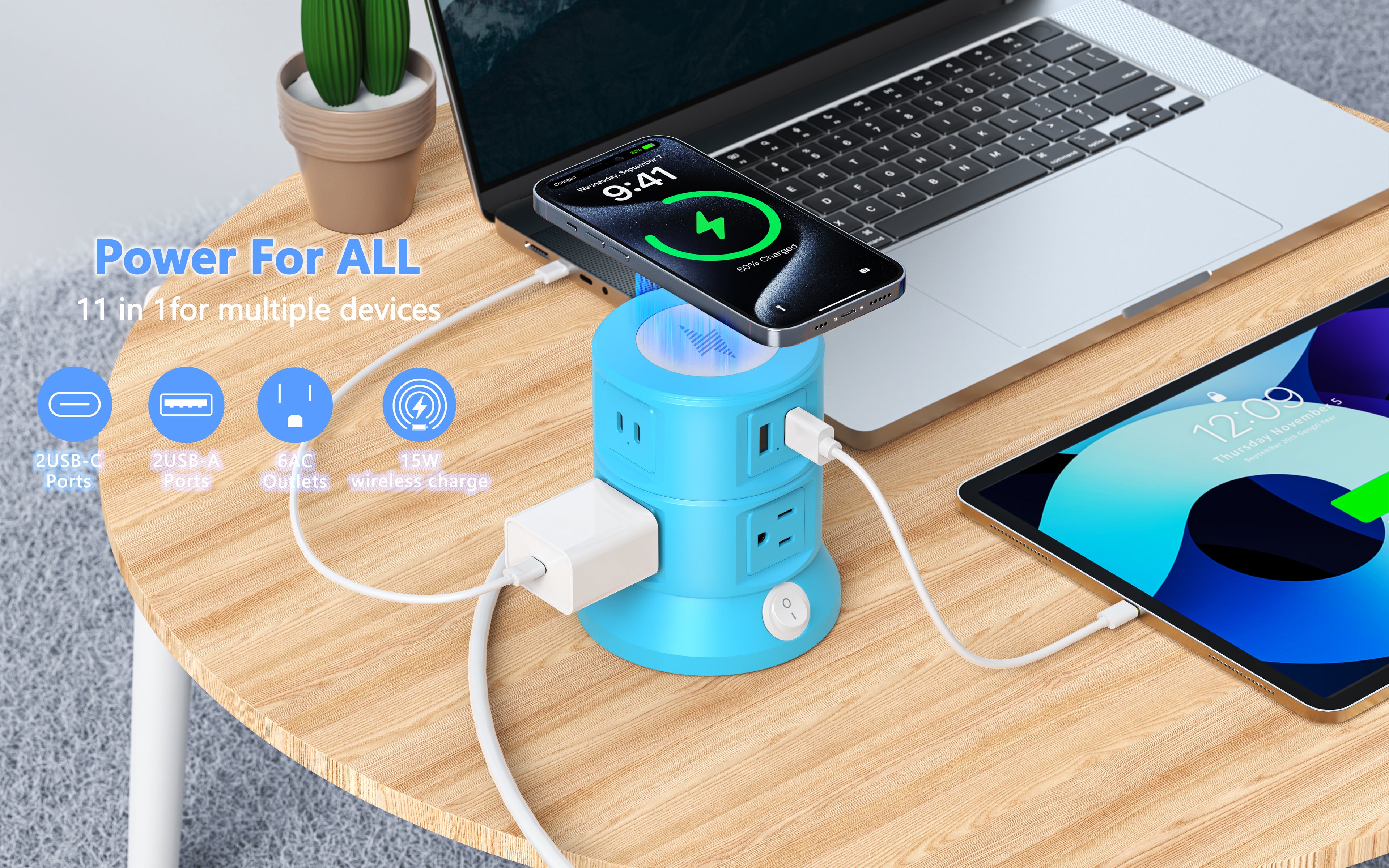 LAX Gadgets 360 Charging Tower