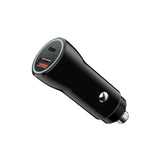 Tech Mod 2-Port Car Charger with USB-C to Lightning Cable