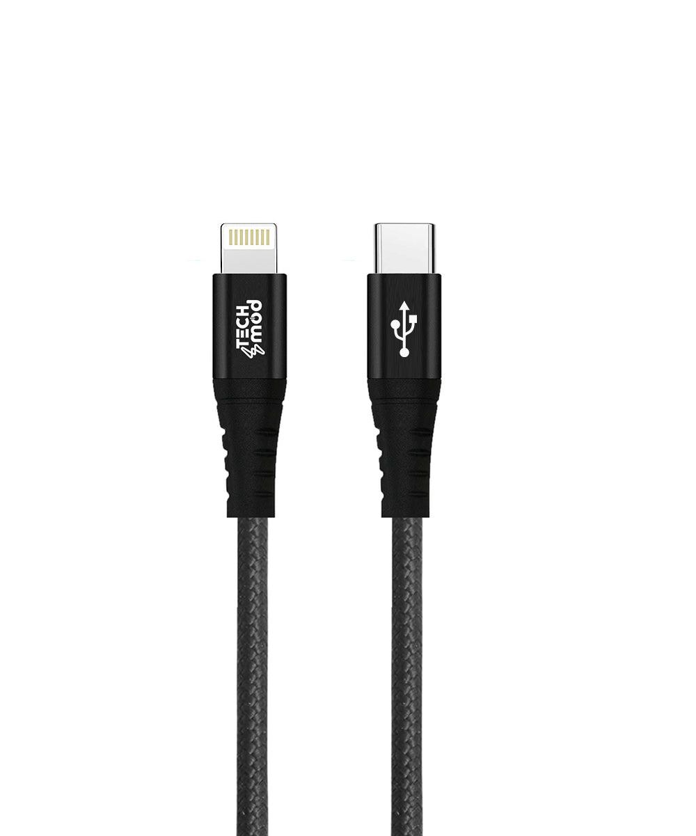 Bundle 2-Port 20W USB-C Wall Charger with USB-C to Iphone Cable