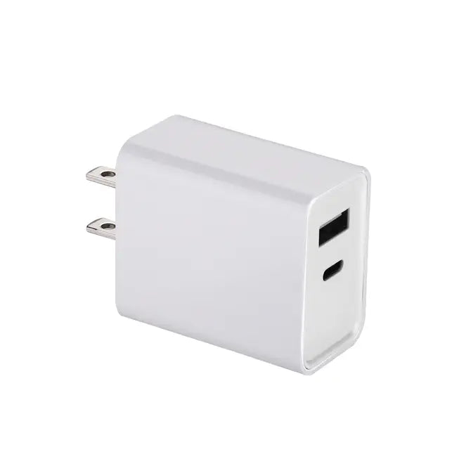 Fast Charge 2-Port USB Wall Chargers for Android and iPhone