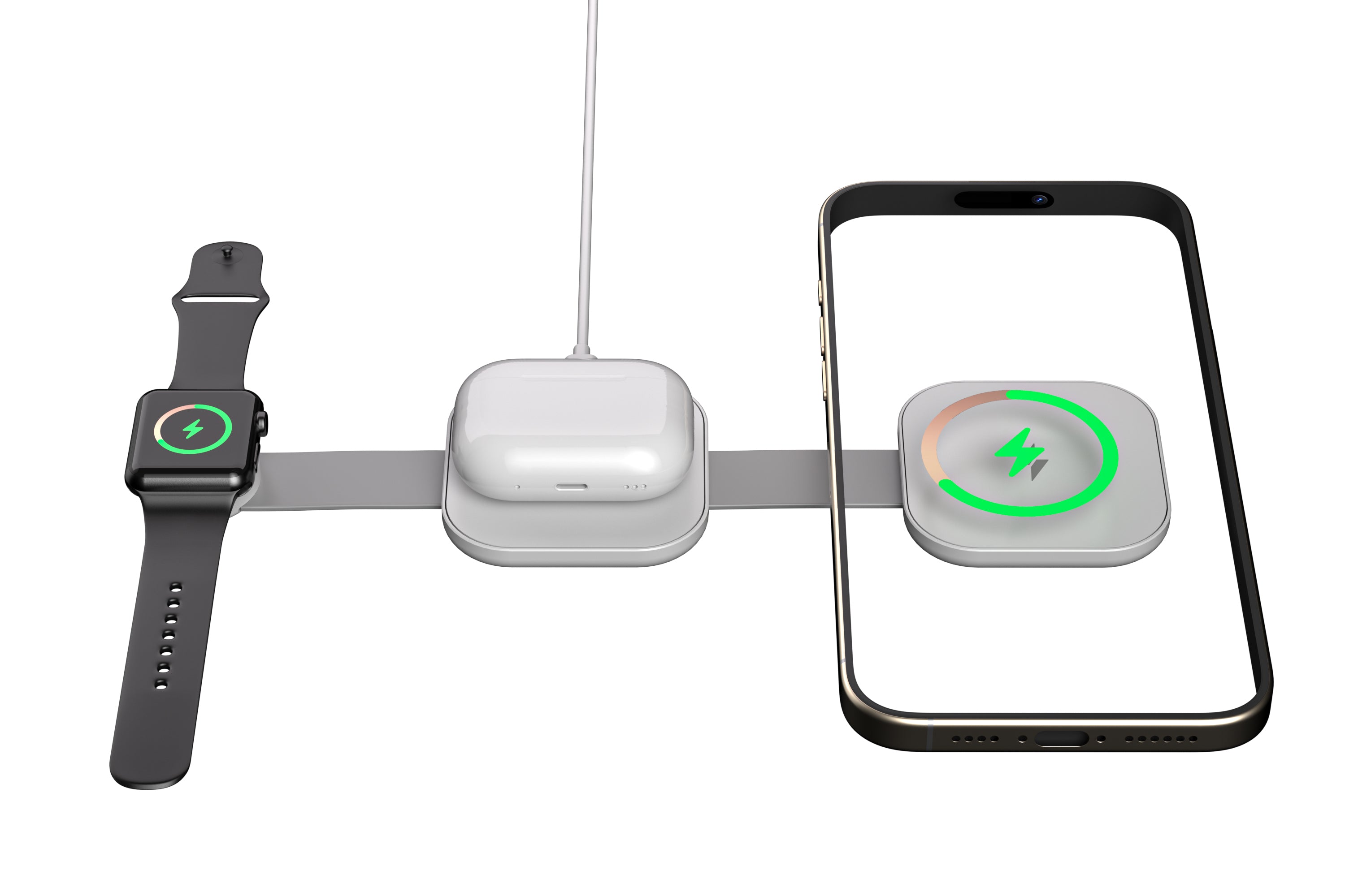 3-in-1 Folding Travel Wireless Charger