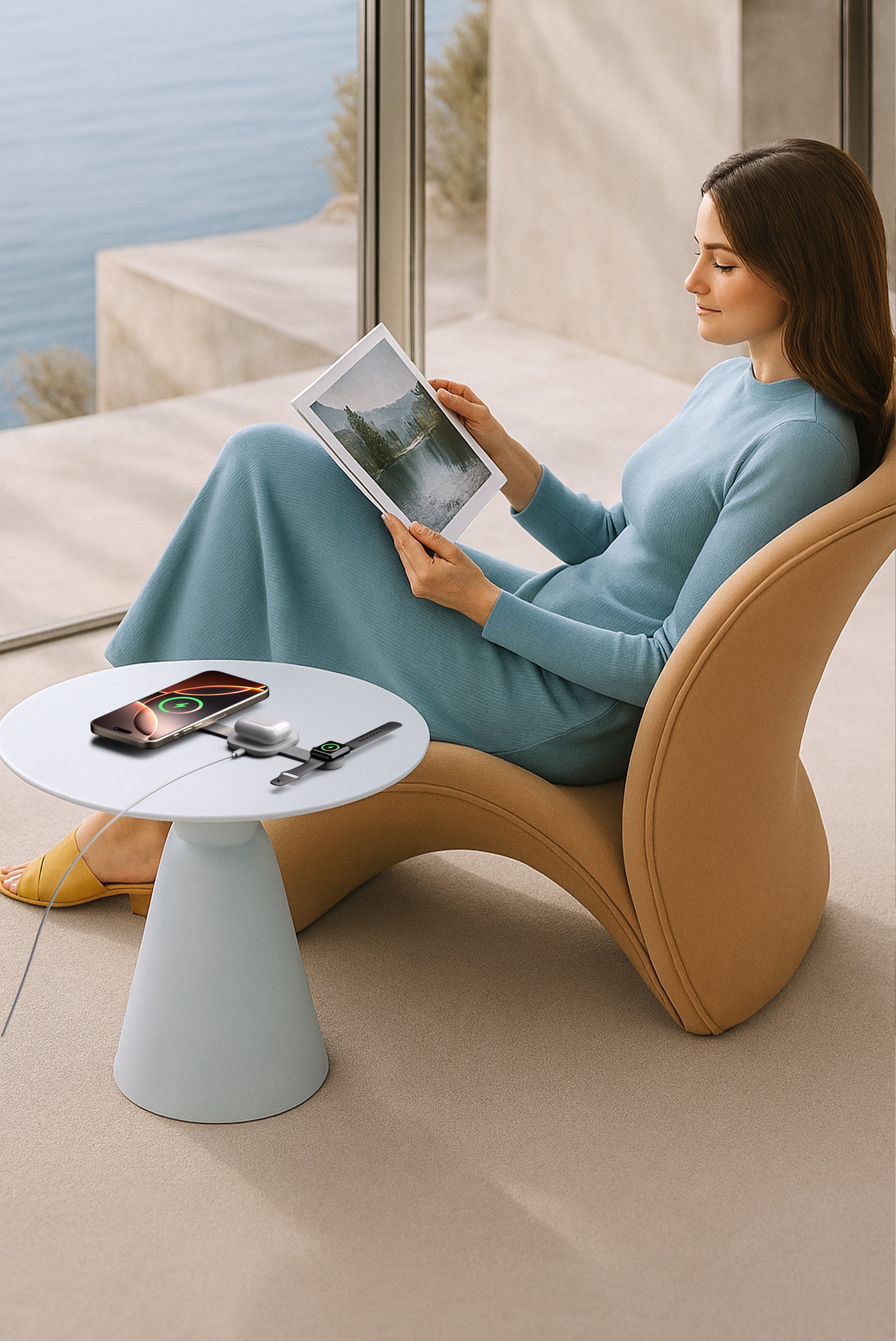 3-in-1 Folding Travel Wireless Charger