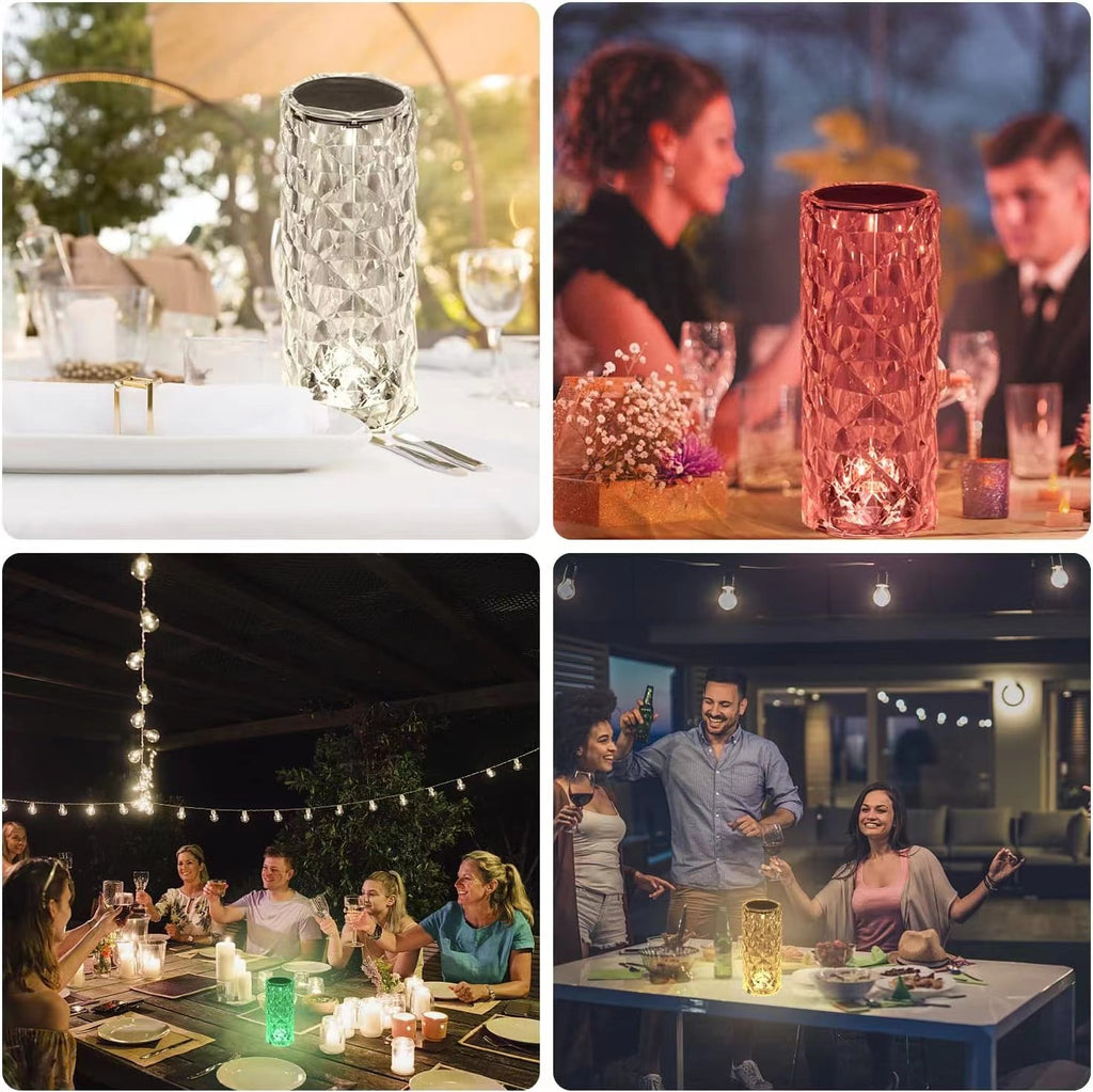 Elegant LED Crystal & RGB Lamps for Every Space