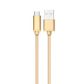 Micro USB Fast Charging Cable (3ft) - Gold
