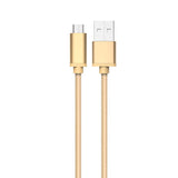 Micro USB Fast Charging Cable (3ft) - Gold