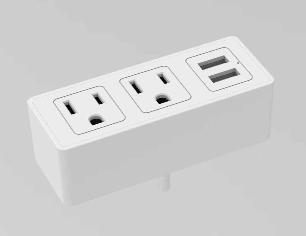2 Wall Outlets with 2 USB Ports