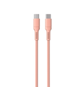 Fast Charging USB-C to USB-C Cable – 6FT & 10FT 2-Pack Coral Bloom