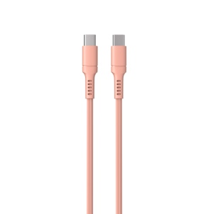 Fast Charging USB-C to USB-C Cable – 6FT & 10FT 2-Pack Coral Bloom