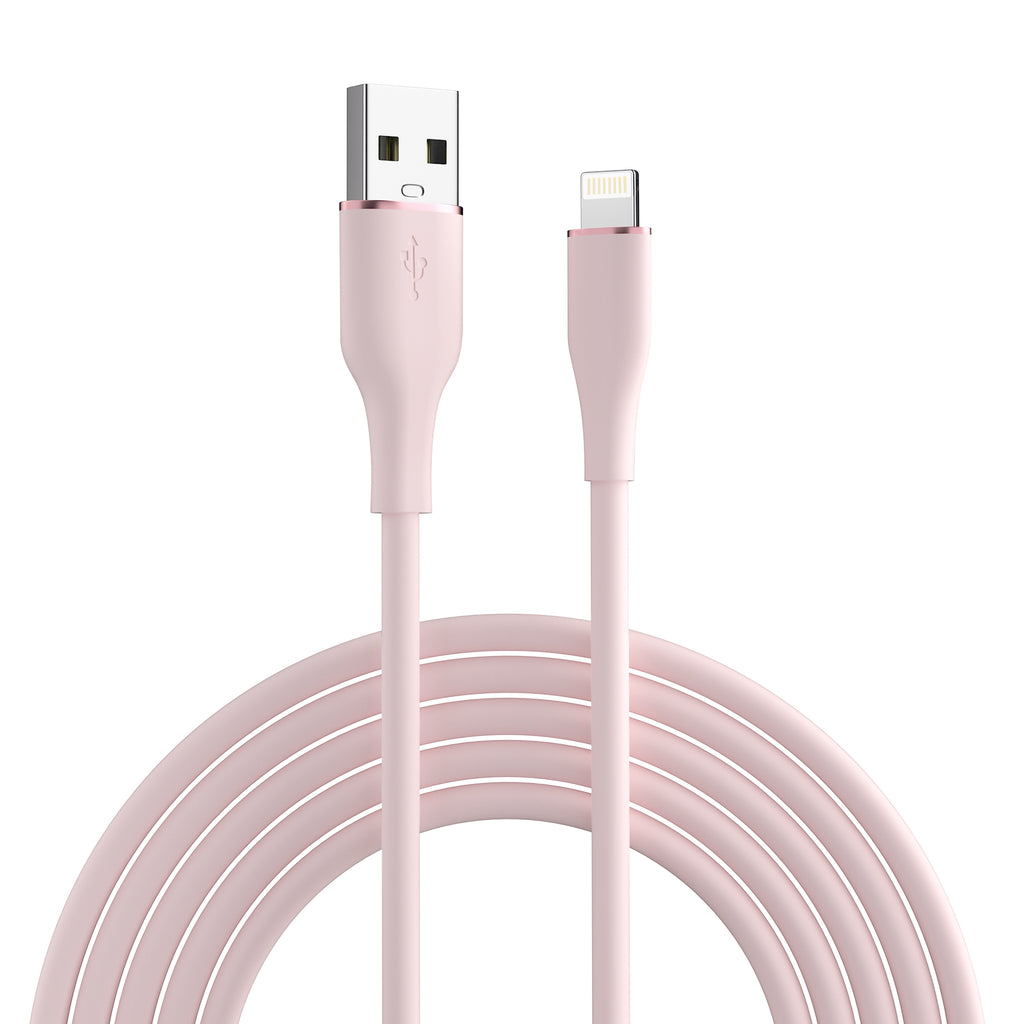 10ft Fast Charging Jelly USB-C Cables - 4 Fun Colors!
