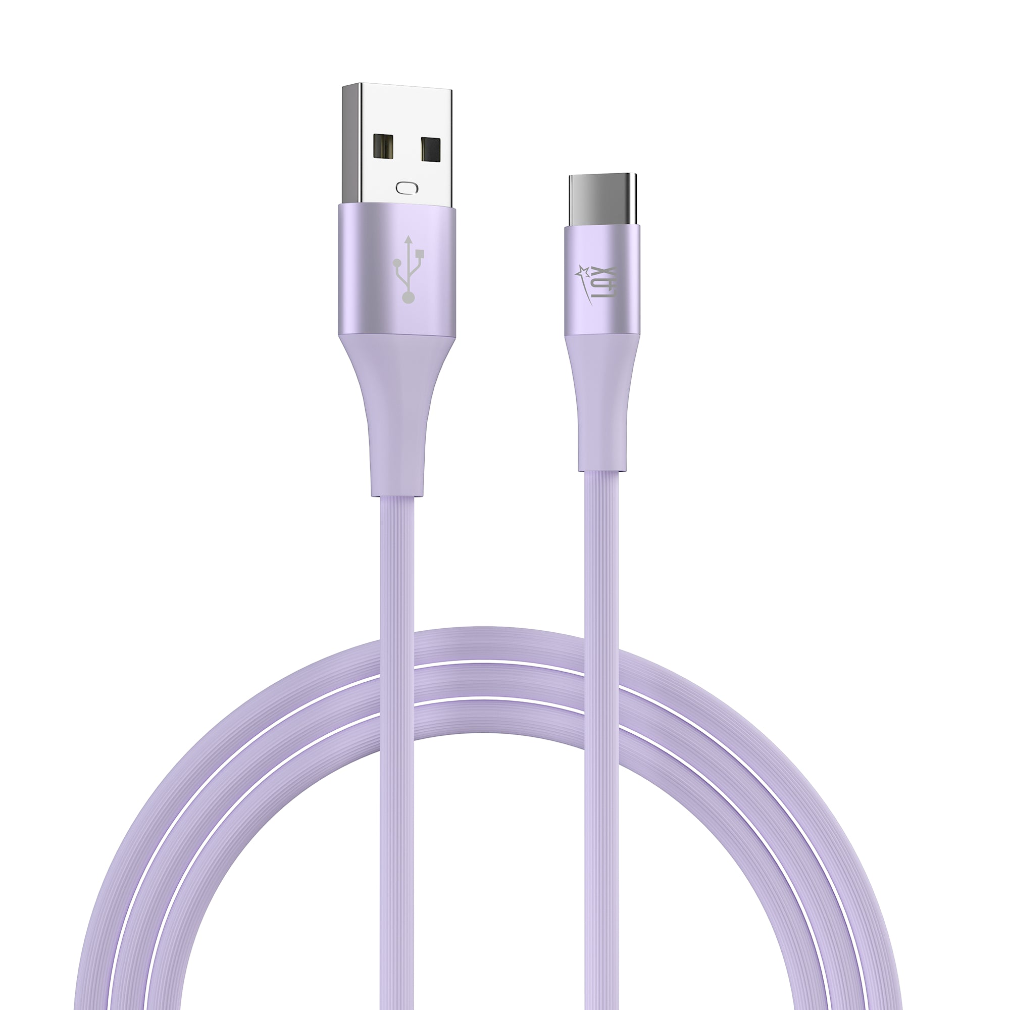 LAX Linear USB-C Cable - 10 Feet - Lavender