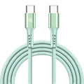 USB-C to USB-C Mesh Cable - 10 Feet - Durable and Tangle-Free Charging and Data Transfer Cable