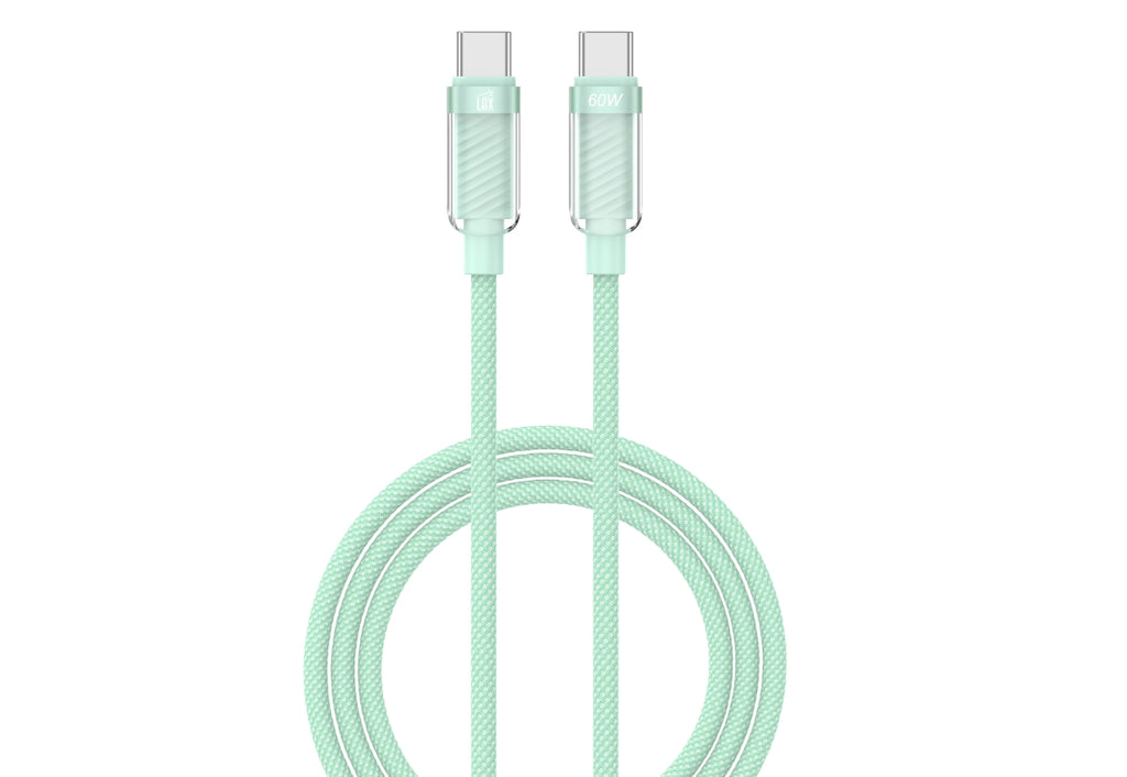 USB-C to USB-C Mesh Fast Charging Cables For Android Devices