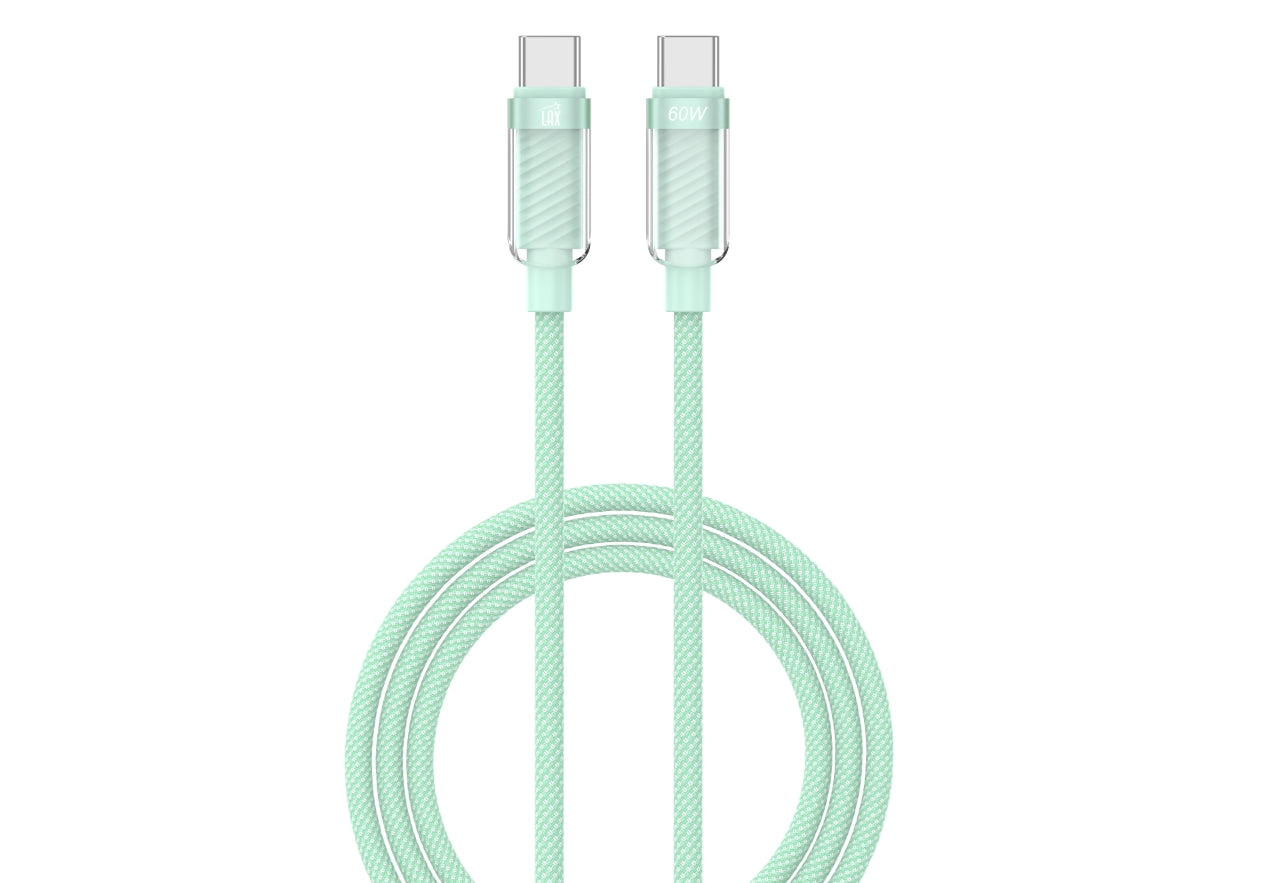 USB-C to USB-C Mesh Fast Charging Cables For Android Devices